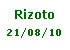 Rizoto 21/08/2010